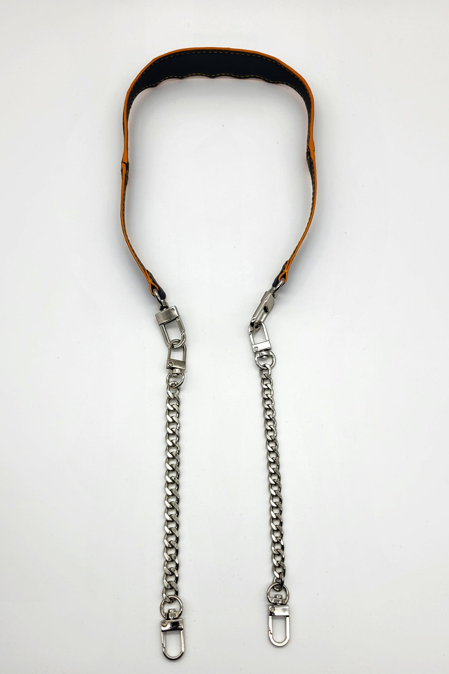 Amira - Blue Leather Handbag