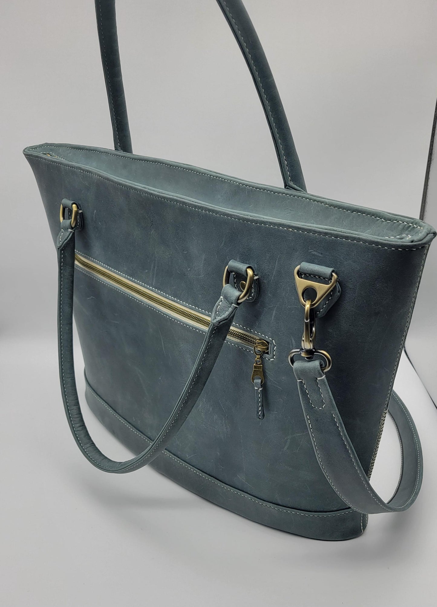 Sissi - Oversized Work Bag - Blue