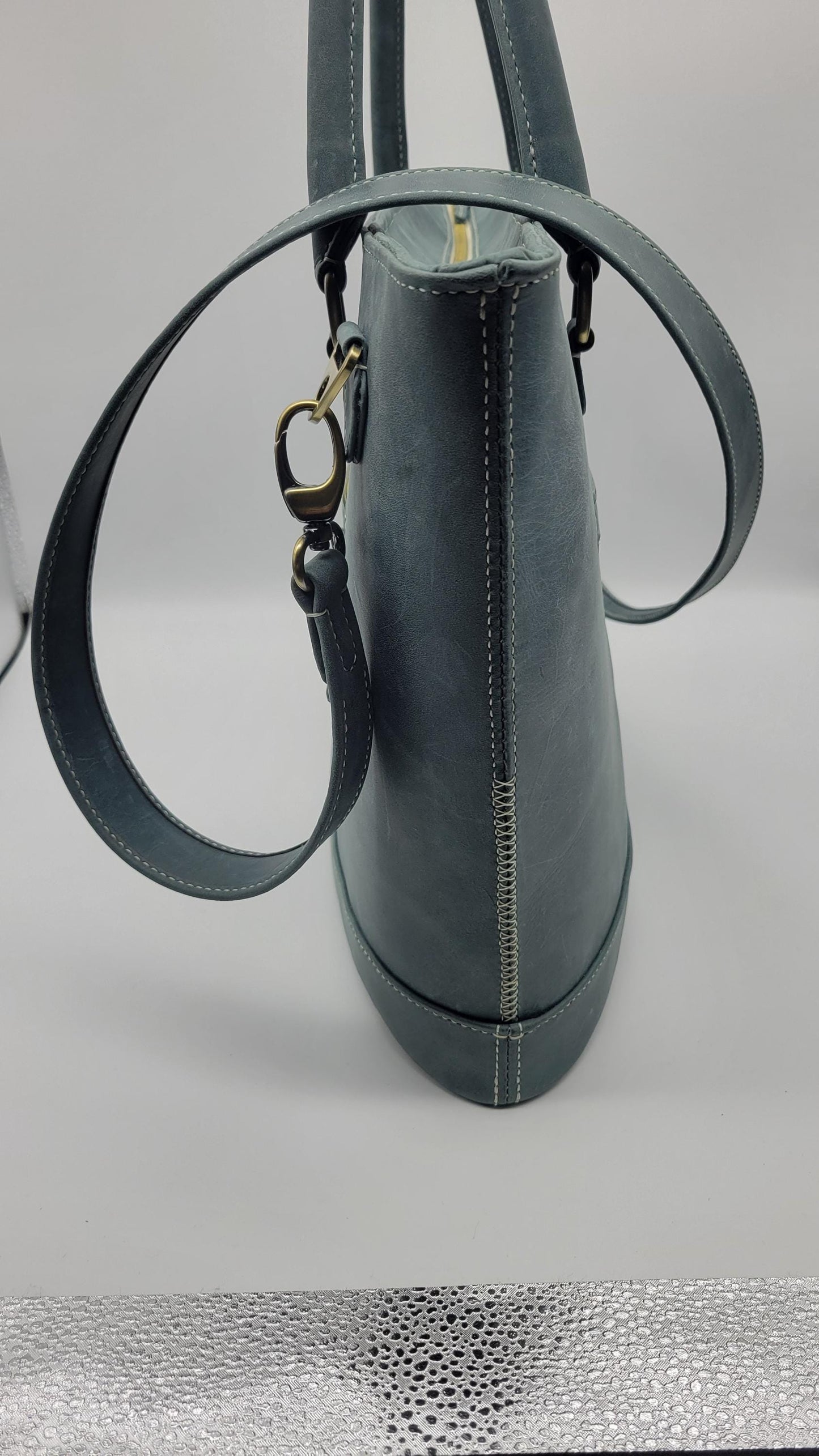 Sissi - Oversized Work Bag - Blue