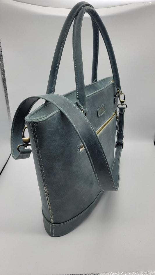 Sissi - Oversized Work Bag - Blue